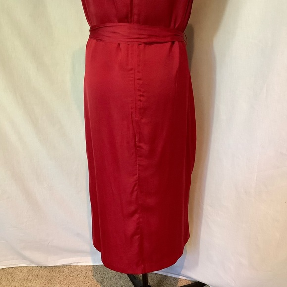 Ann Taylor Red Sleeveless Dress - Picture 8 of 9